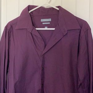 Plum Dressy Button Up
